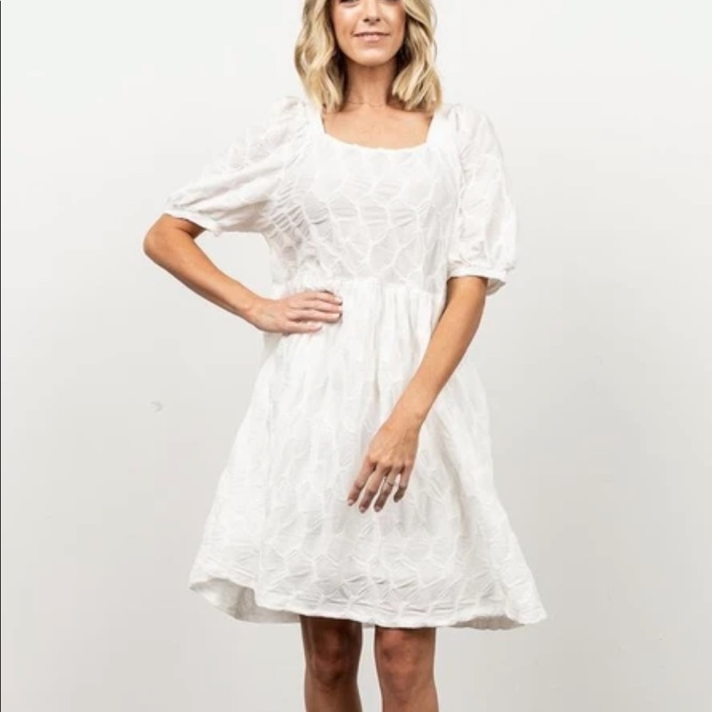 Baltic Born Winston Dress. White.